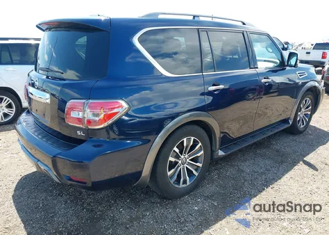2020 Nissan Armada Sl 2Wd from USA, damaged, VIN JN8AY2ND9L9108027